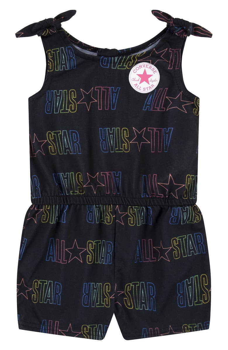 Converse Kids' Graphic Print Romper, Main, color,
