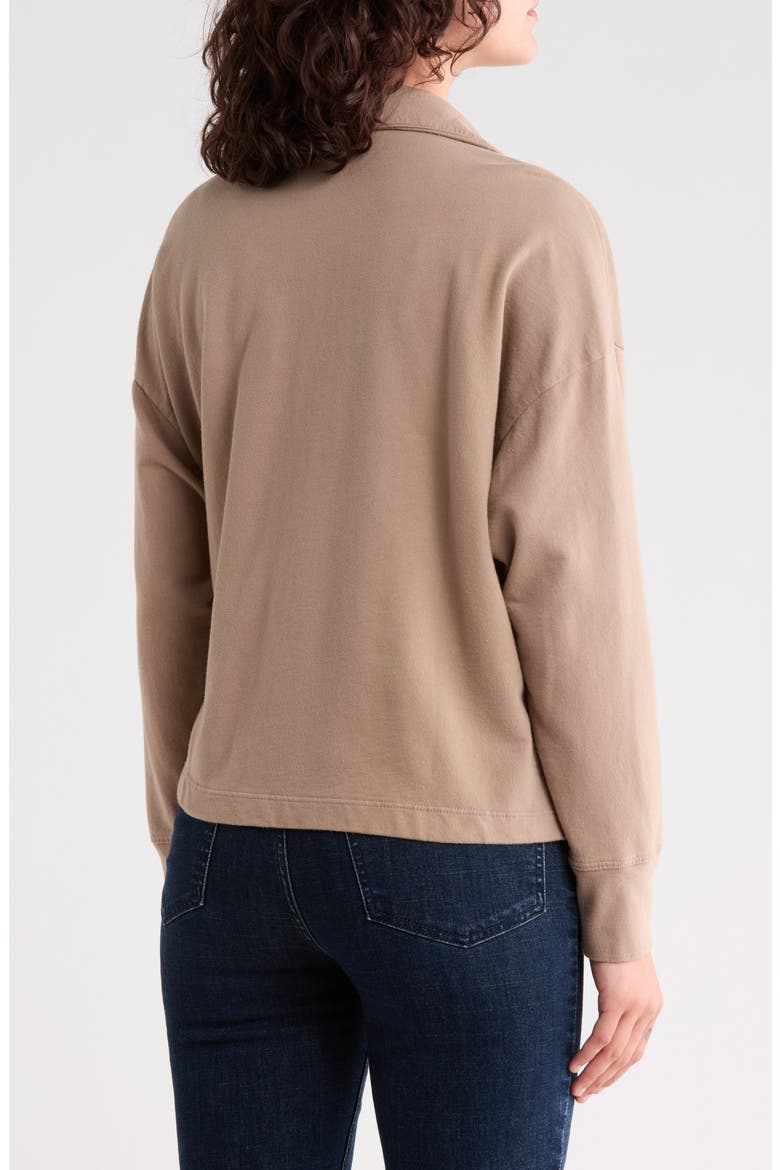 Half-Zip Pullover, Alternate, color, COFFEE