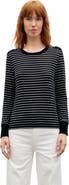 GERARD DAREL Belia Long Sleeve Striped T-Shirt