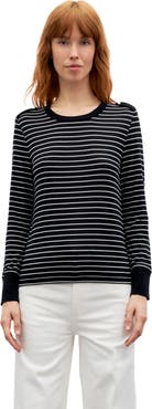 GERARD DAREL Belia Long Sleeve Striped T-Shirt