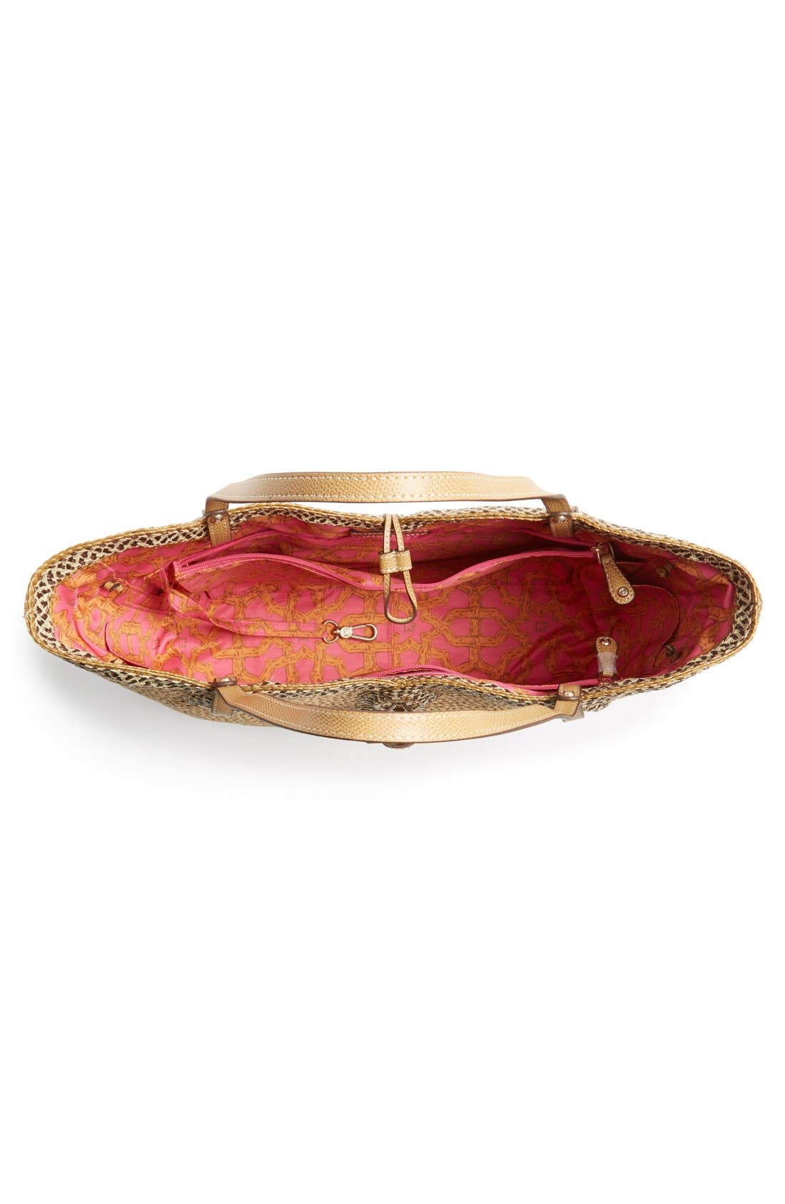 Eric Javits 'Watuti' Tote, Alternate, color, Peanut