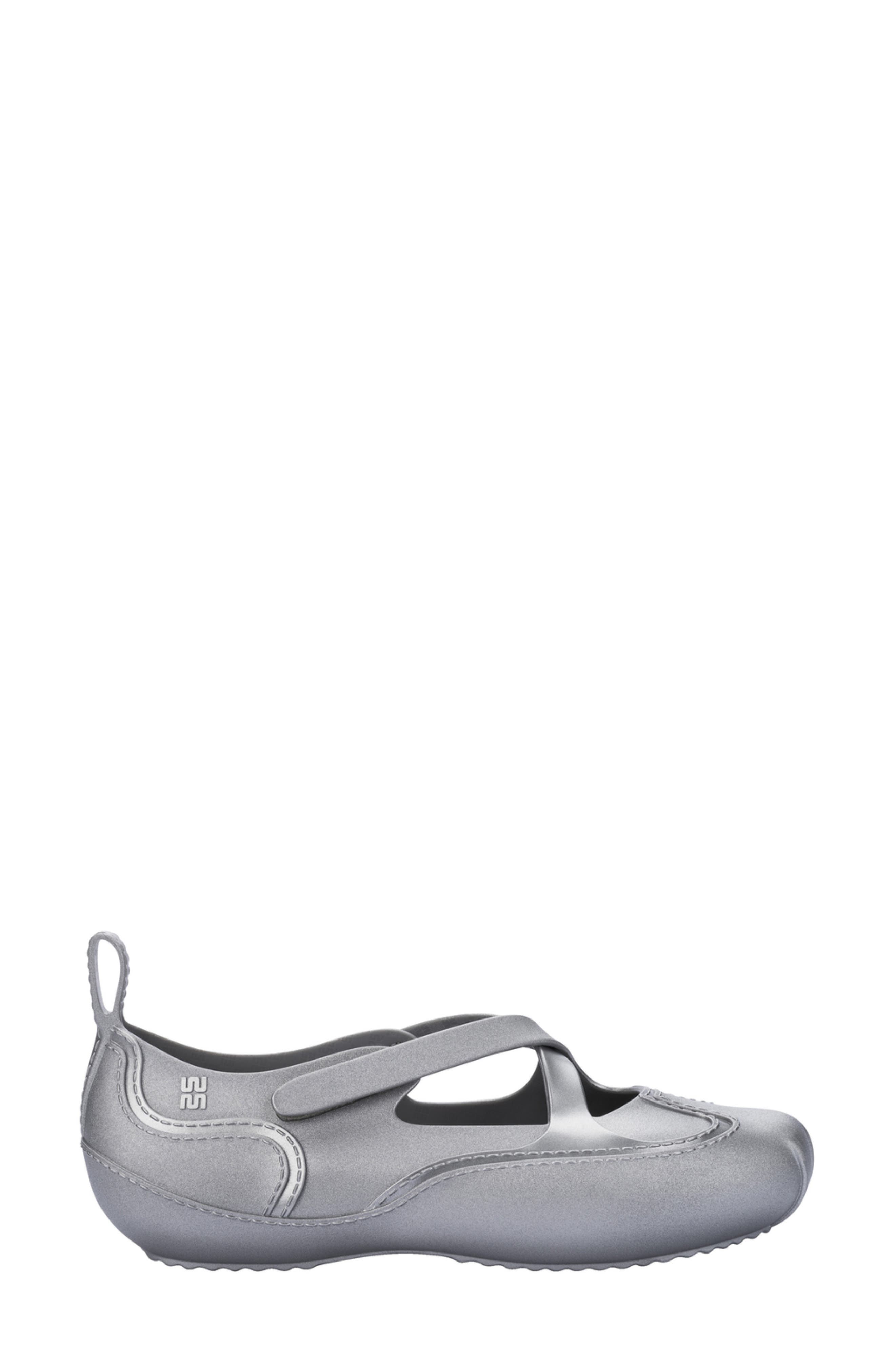 Aira Water Resistant Mary Jane Sneaker, Alternate, color, SILVER