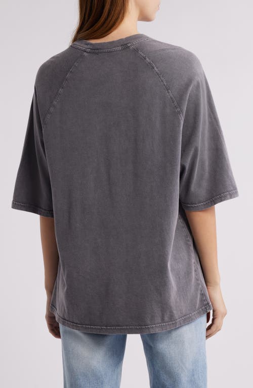 Shop Vinyl Icons Mallorca Shells Cotton Graphic T-shirt In Phantom