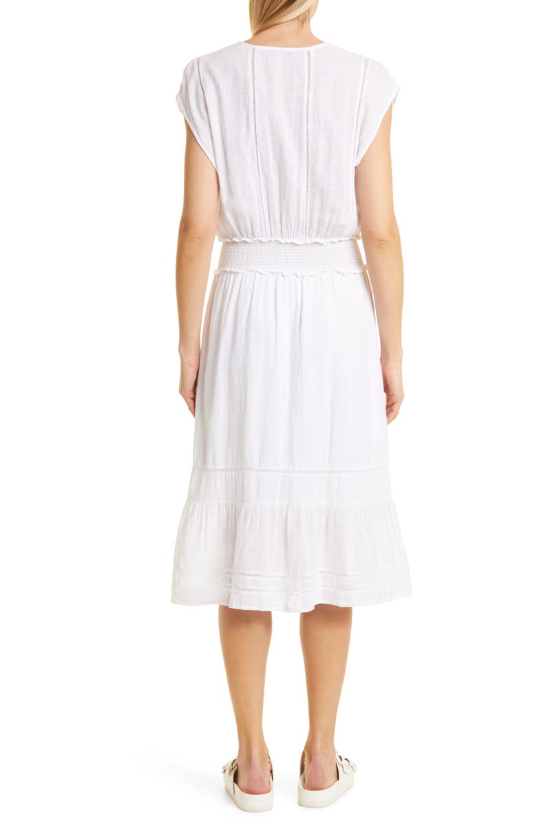 Rails Ashlyn Stripe Linen Blend Dress, Alternate, color, 