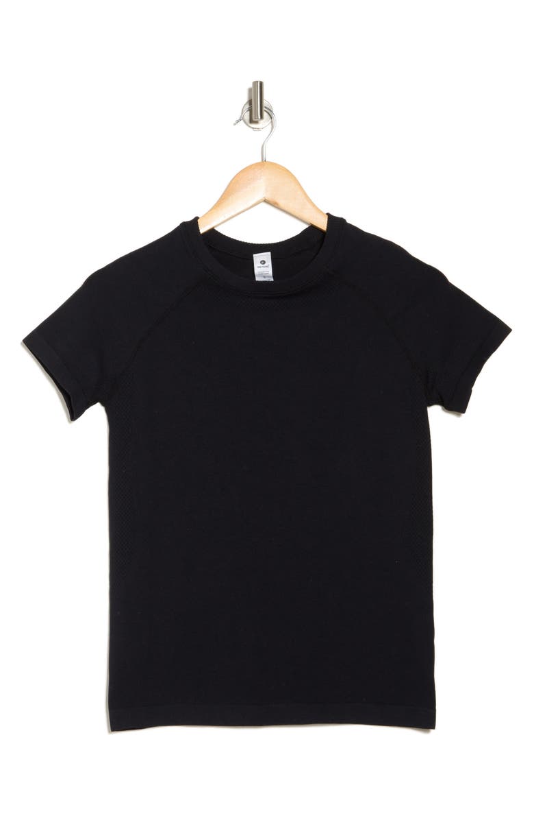 90 DEGREE BY REFLEX Zaia Seamless Short Sleeve Top, Alternate, color,