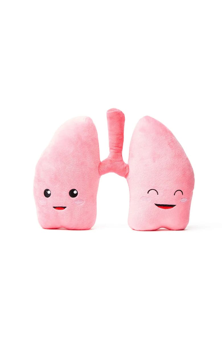 Nerdbugs Lung Plushie Organ, Main, color, Light/Pastel Pink