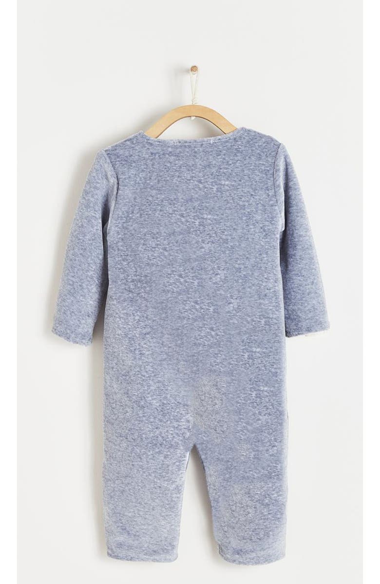 Babycottons Premium Peruvian Pima Cotton Archie Plush Coverall For Infant, Alternate, color, 