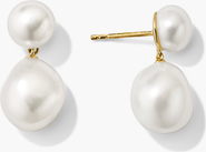 MEJURI Bold Pearl Drop Earrings