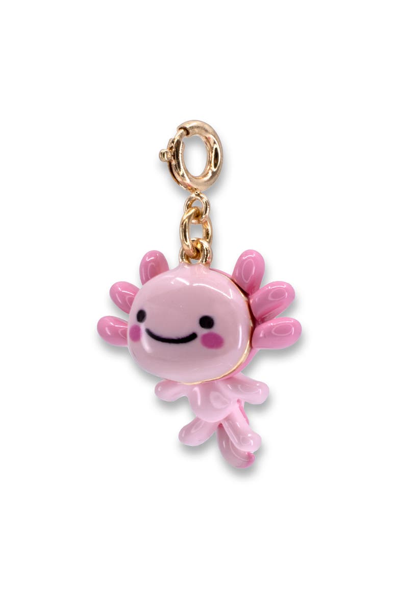 Kids' Axolotl Charm, Alternate, color, PINK