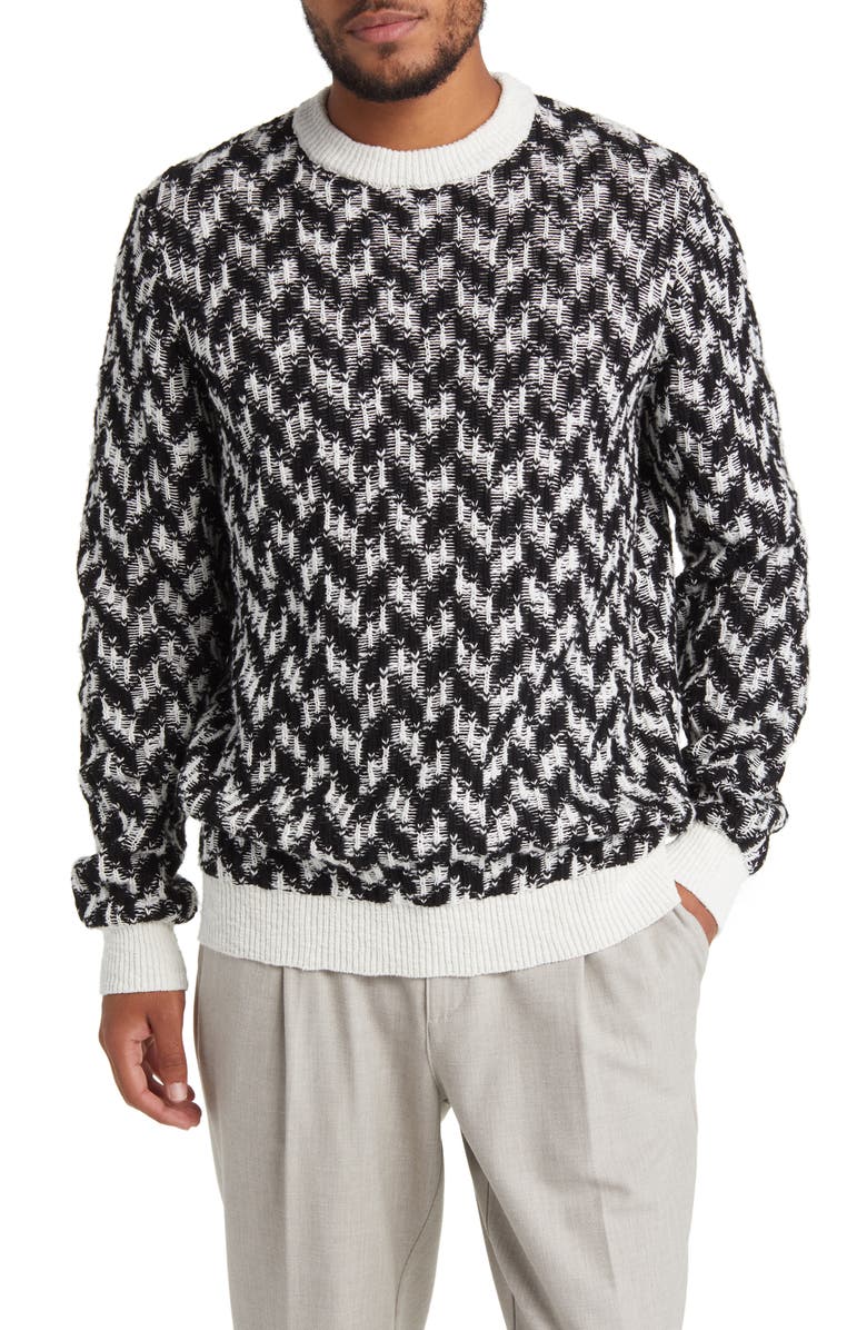Ted Baker London Chalke Crewneck Sweater, Main, color, 