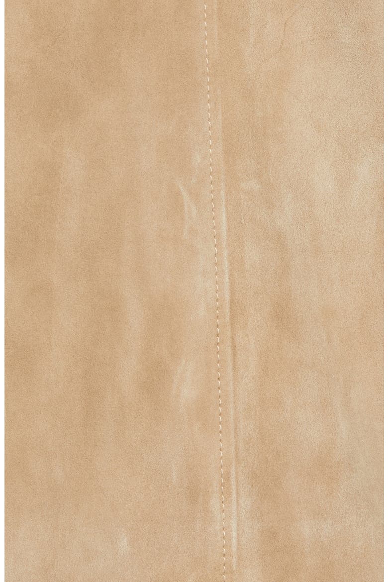 7 For All Mankind® Fringe Suede Jacket, Alternate, color, TAN