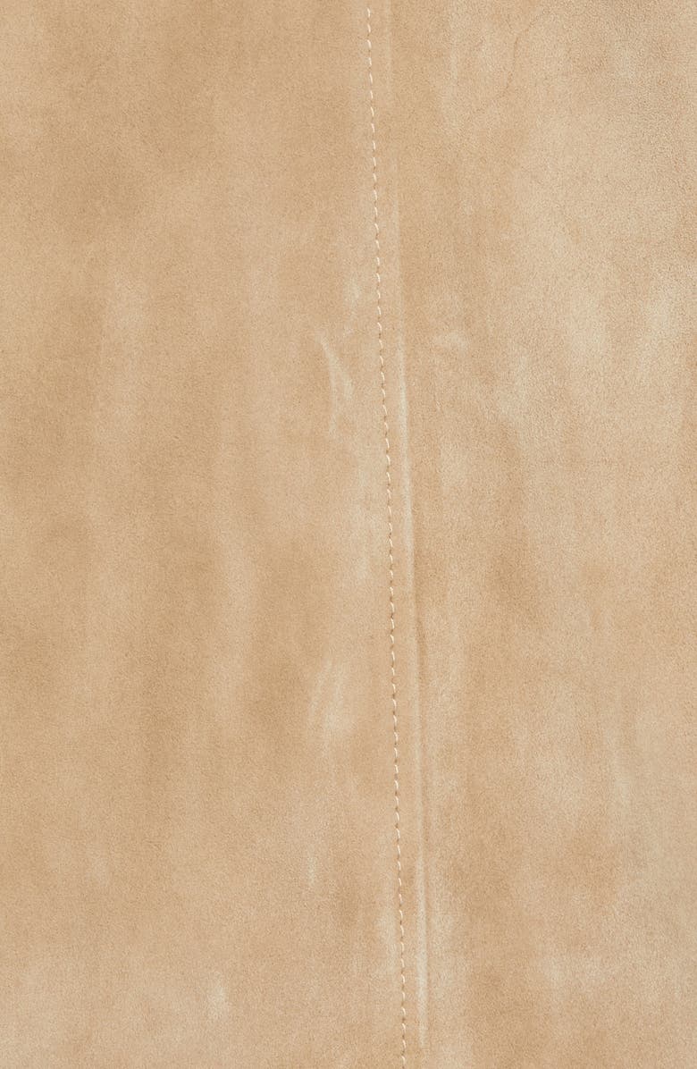 7 For All Mankind <sup>®</sup> Fringe Suede Jacket, Alternate, color,