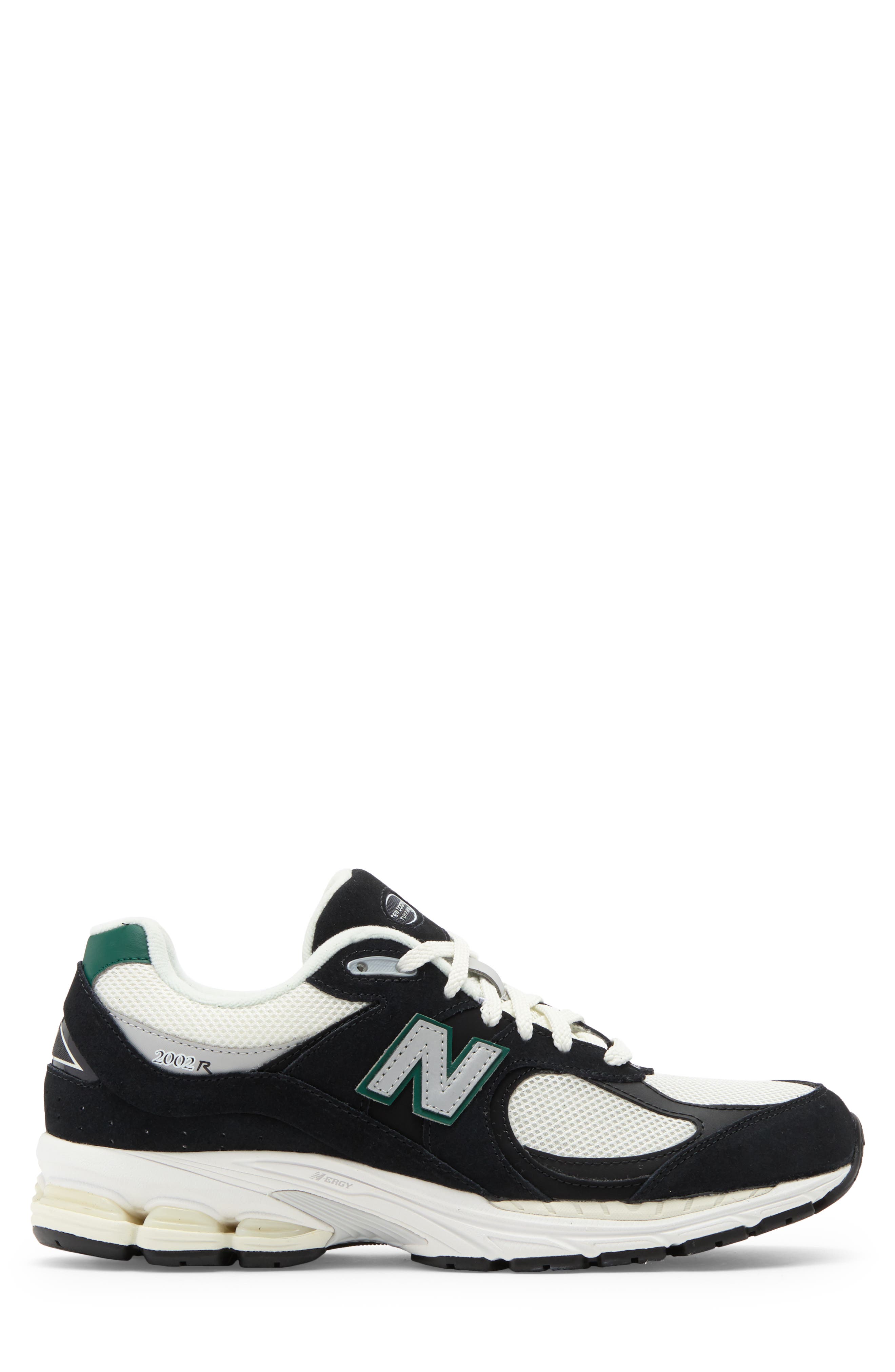 New Balance 2002R Sneaker, Alternate, color, Black/ Marsh Green