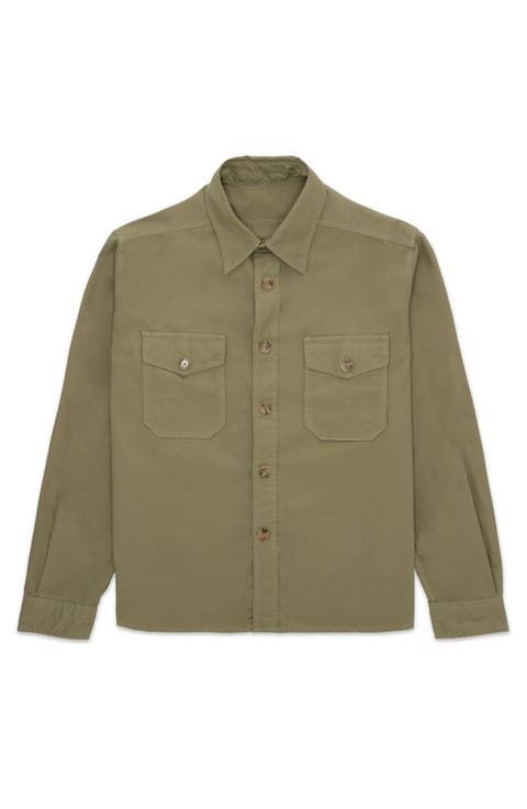 Kenny Twill Cotton Overshirt