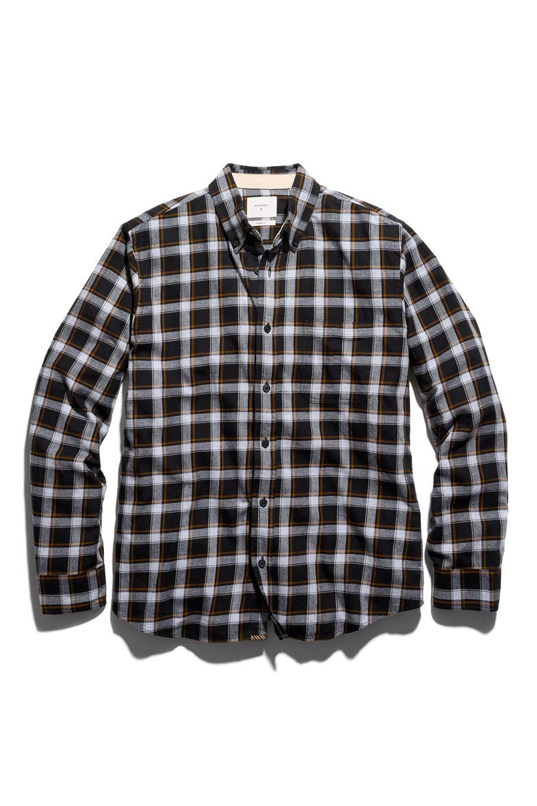 Tuscumbia Block Check Button Down Shirt, Main, color, BLACK MULTI