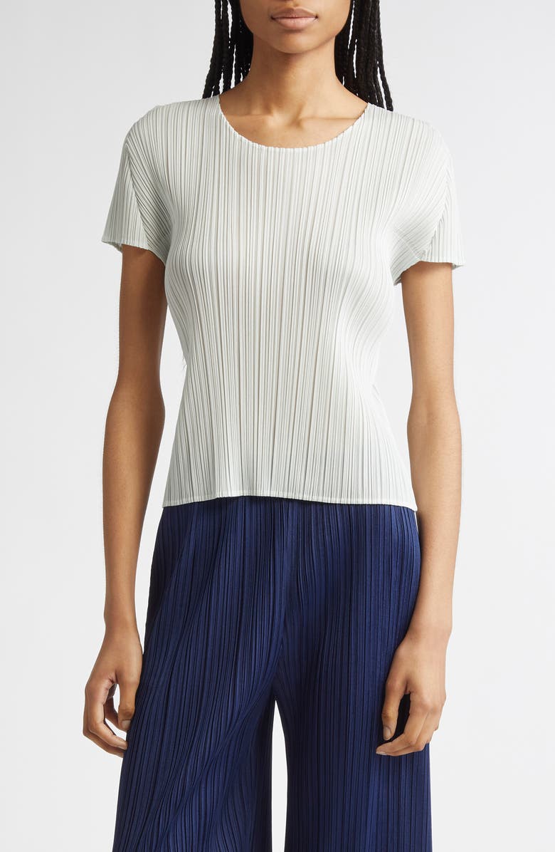 Pleats Please Issey Miyake Monthly Colors April Pleated Top, Main, color,