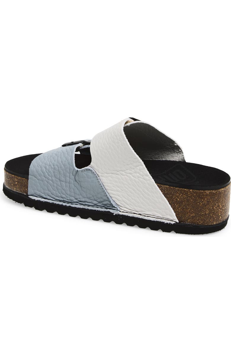 On Foot Naoshima Double Strap Slide Sandal, Alternate, color, Illusion/ Grey