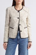 rag & bone Mirabelle Cotton Blend Tweed Jacket