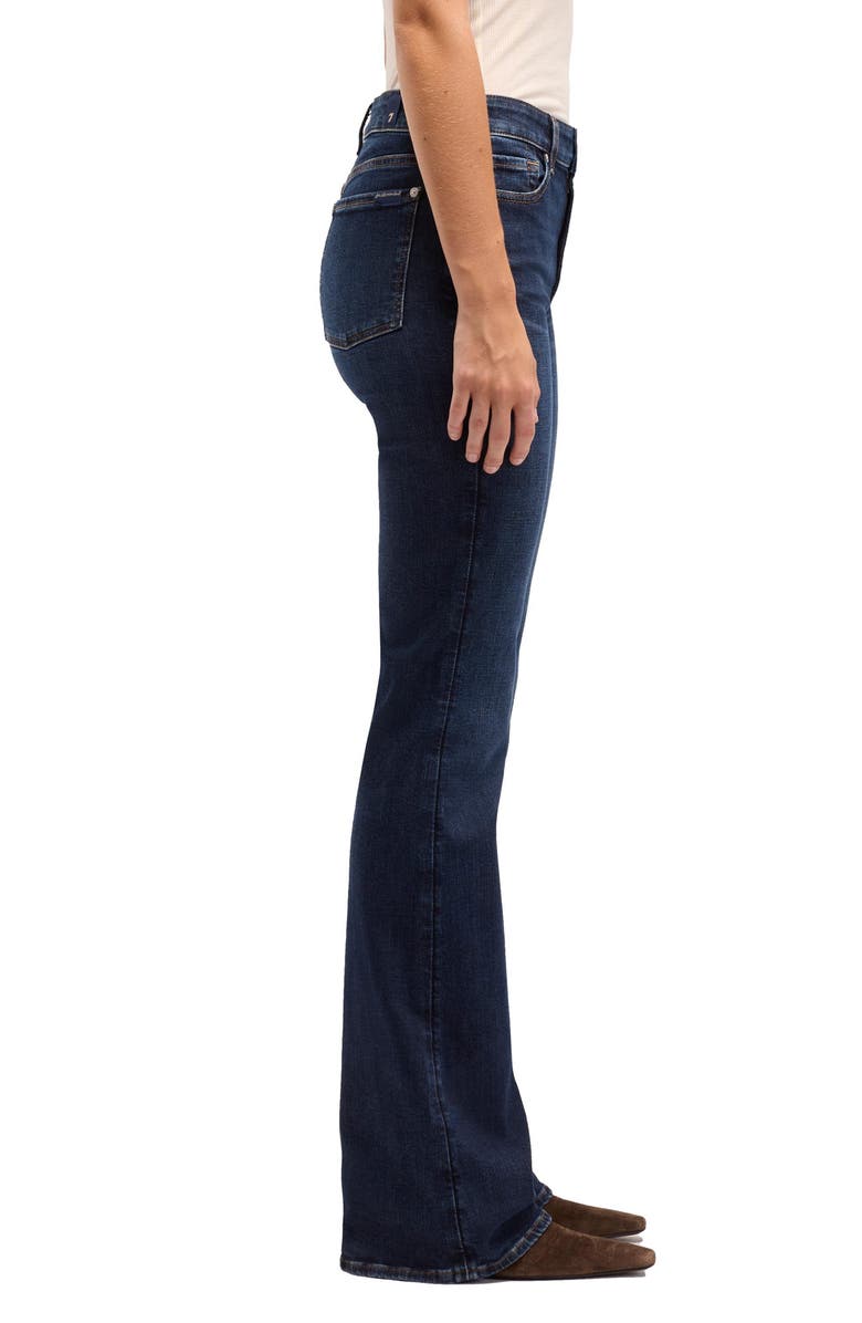 7 For All Mankind The Leggy Bootcut Jeans, Alternate, color, Midnight Fade