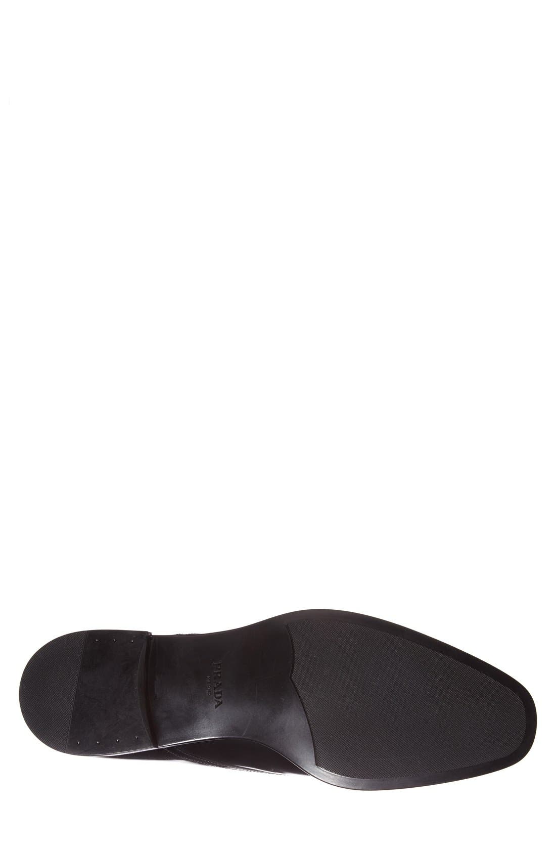 Prada 'Spazzolato' Cap Toe Derby, Alternate, color, 