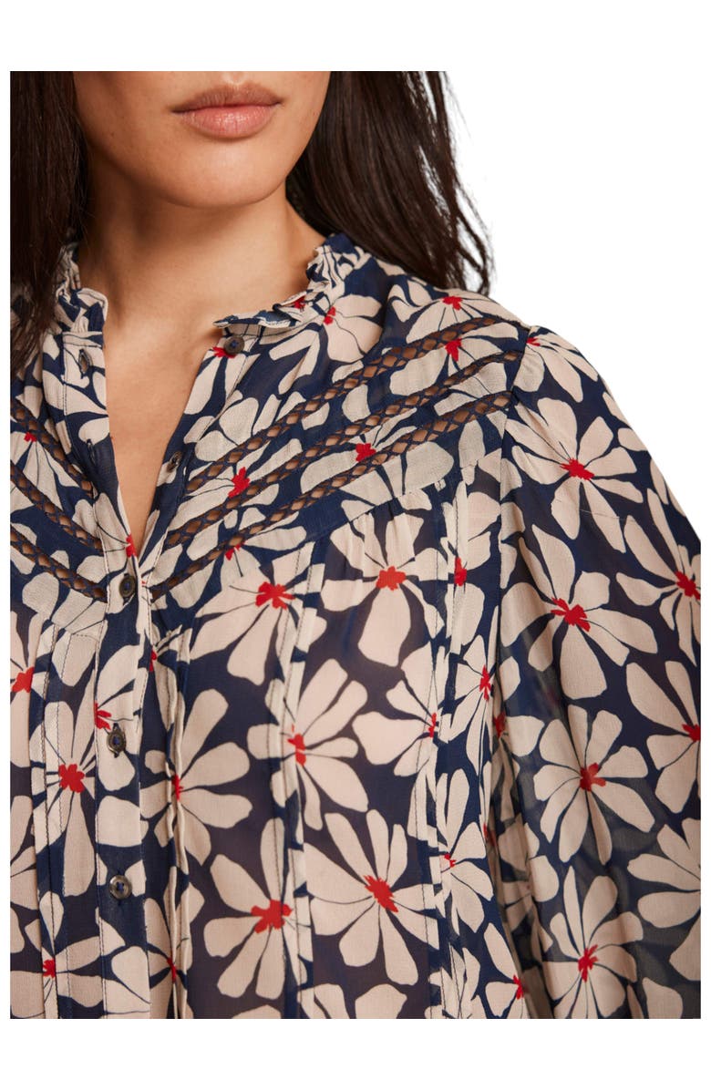 MINT VELVET Floral Print Blouse, Alternate, color, 