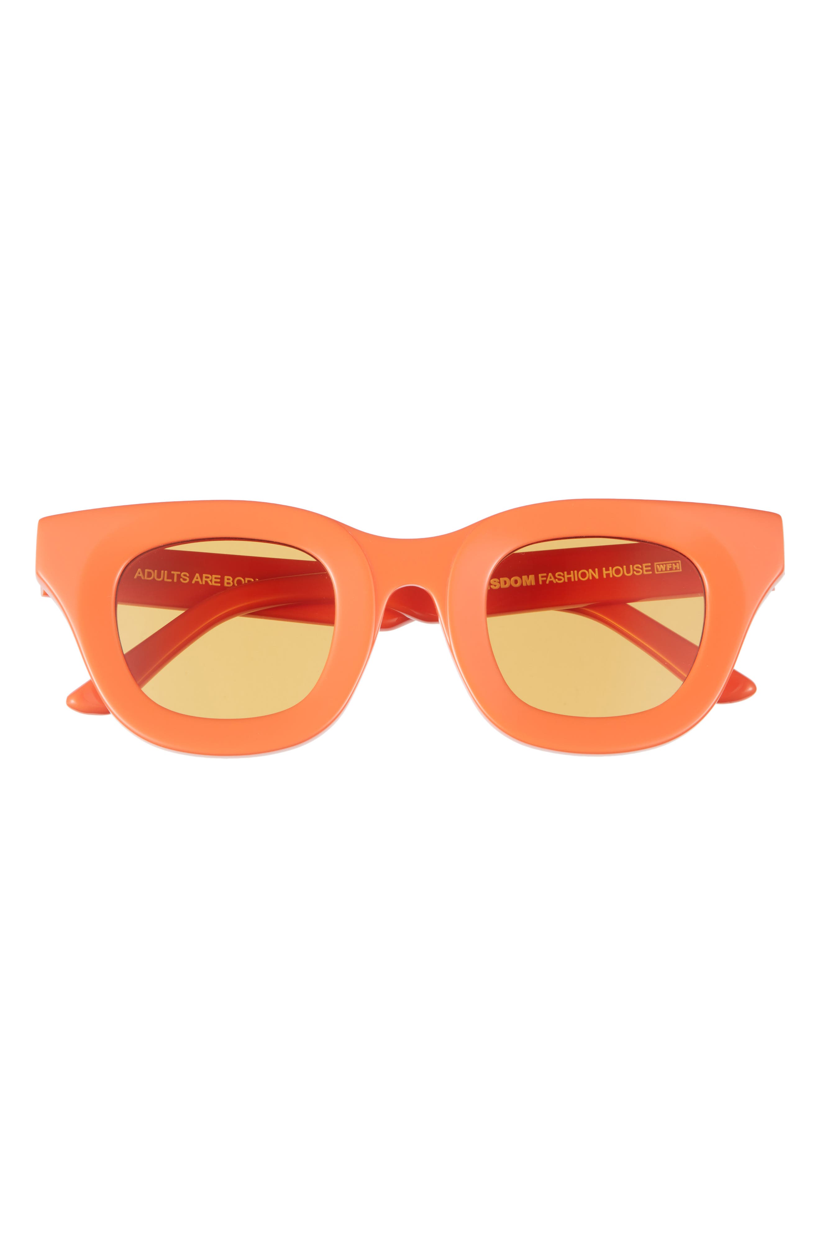 Wisdom Frame 3 43mm Round Sunglasses