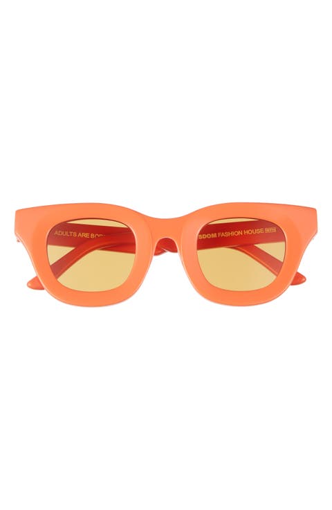 Frame 3 43mm Round Sunglasses