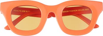 Frame 3 43mm Round Sunglasses