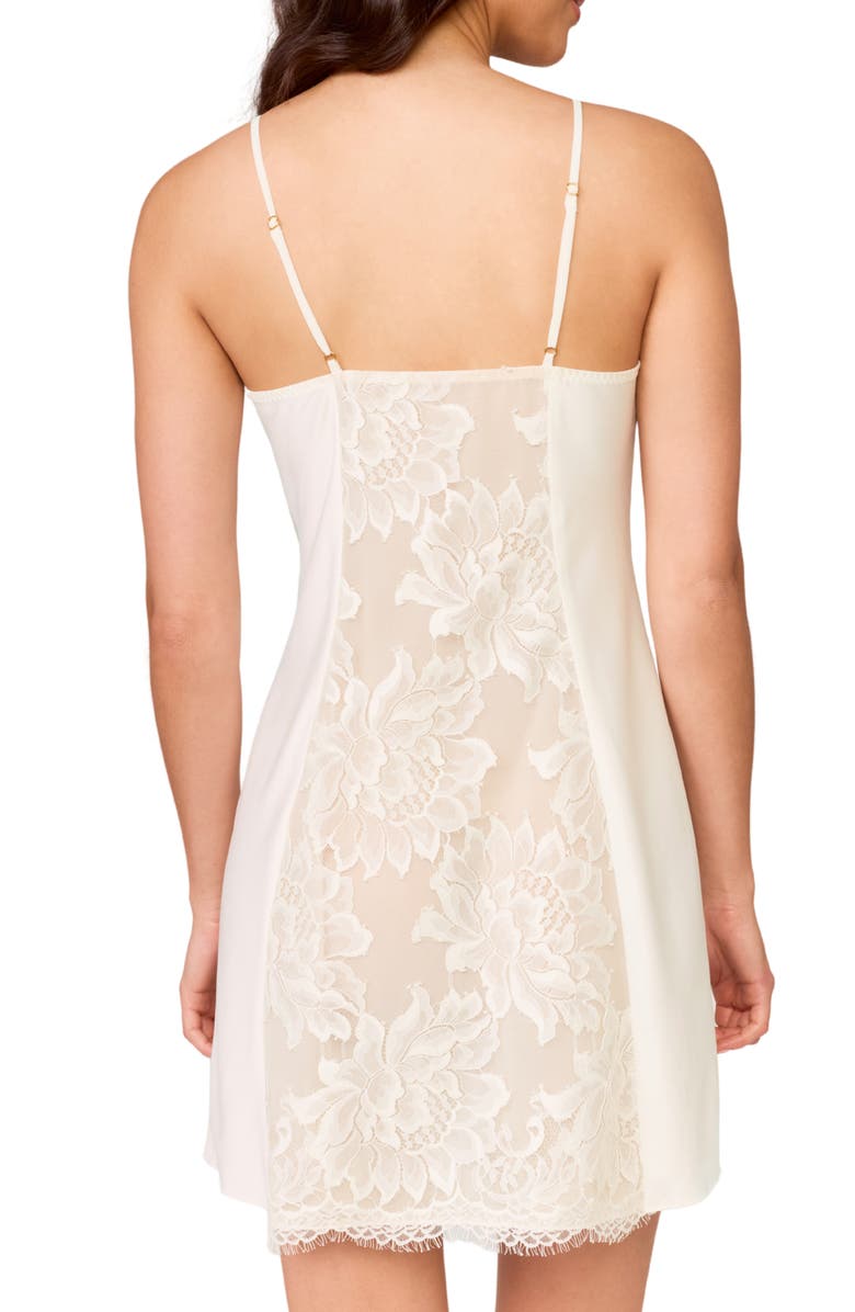 Rya Collection Royale Embroidered Chemise, Alternate, color, Ivory