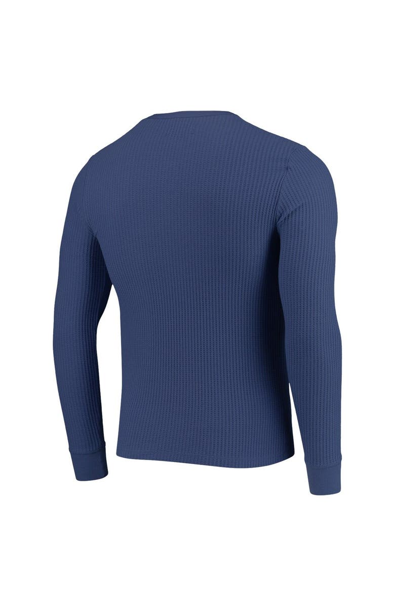 Junk Food Men's Junk Food Navy Chicago Bears Thermal Henley Long Sleeve T-Shirt, Alternate, color, Navy