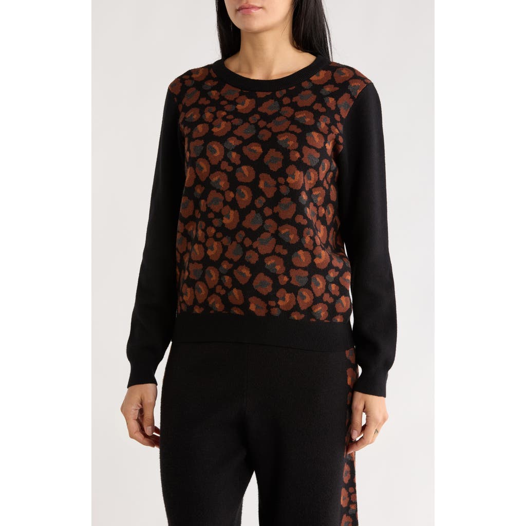 Joseph A Stella Leo Crewneck Sweater In Black