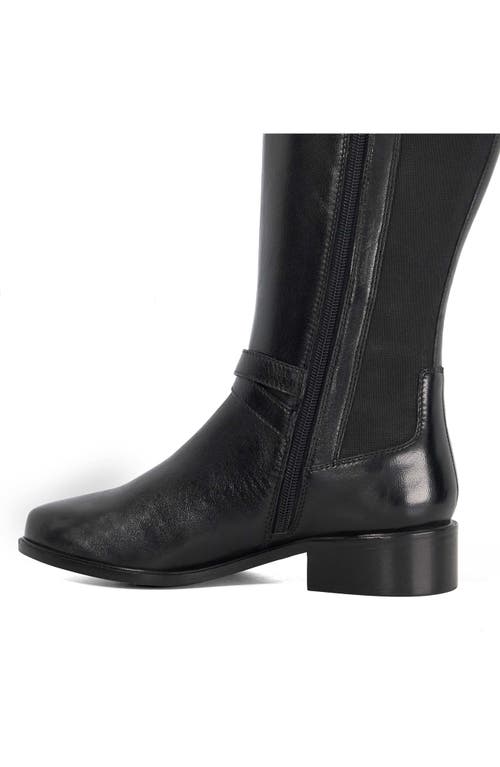 Dune London Teine Knee High Boot In Black