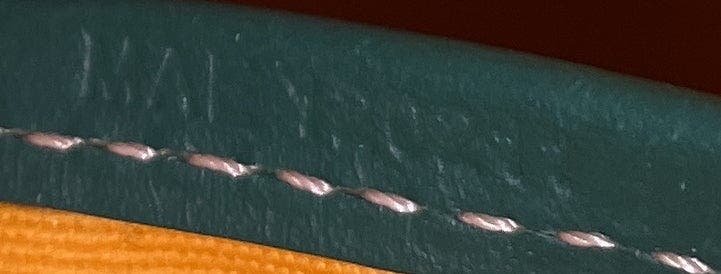 Pre-Owned Goyard Belvedere II Messenger Bag Coated Canvas MM, Alternate, color, Green