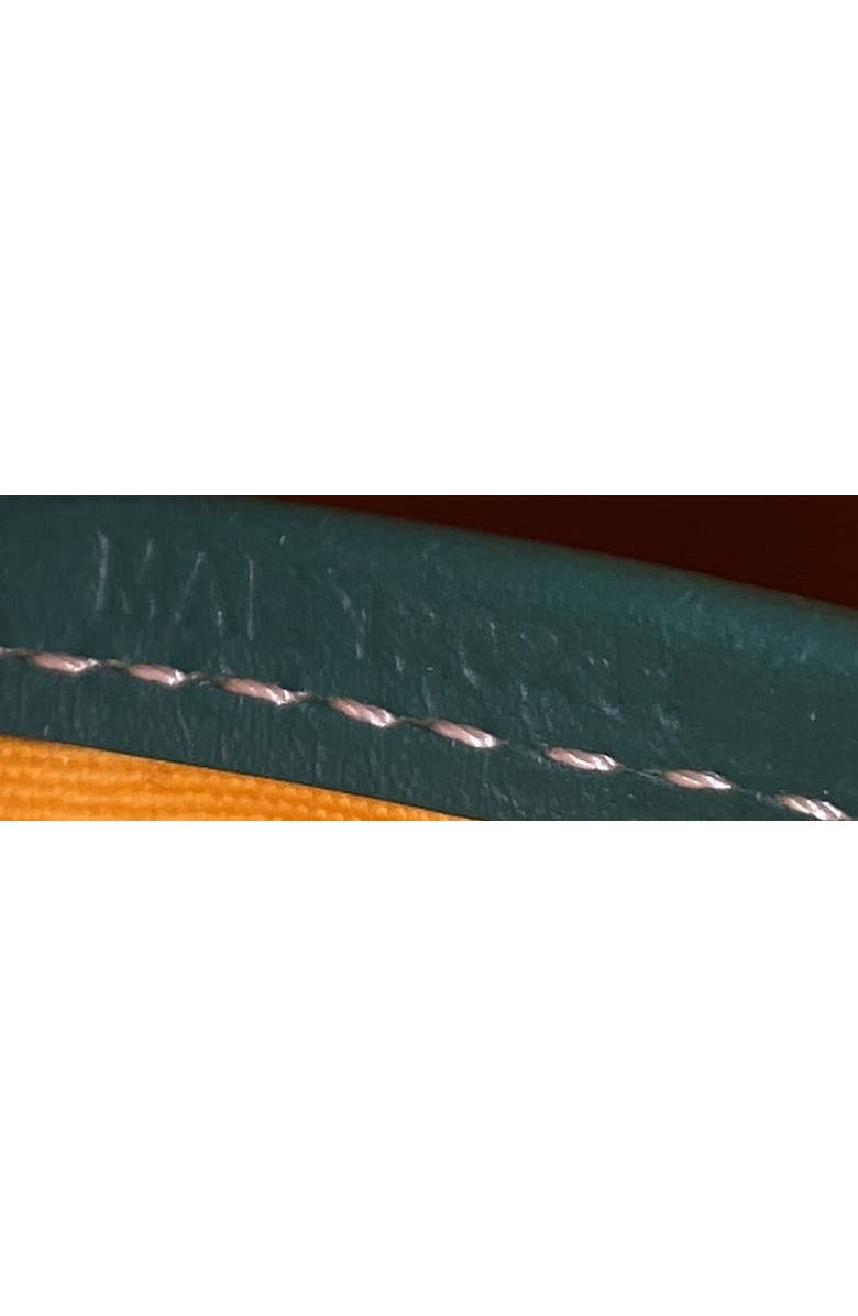 Pre-Owned Goyard Belvedere II Messenger Bag Coated Canvas MM, Alternate, color, Green