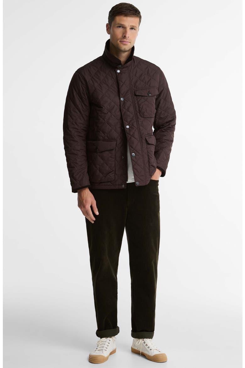 Hornby Quilted Jacket, Alternate, color, BLACK OAK