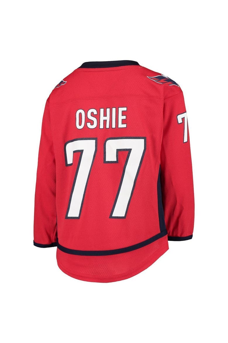 Youth TJ Oshie Red Washington Capitals Home Player Replica Jersey, Alternate, color, RED