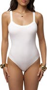 JLUXLABEL BLACK AKITO RIBBED BODYSUIT