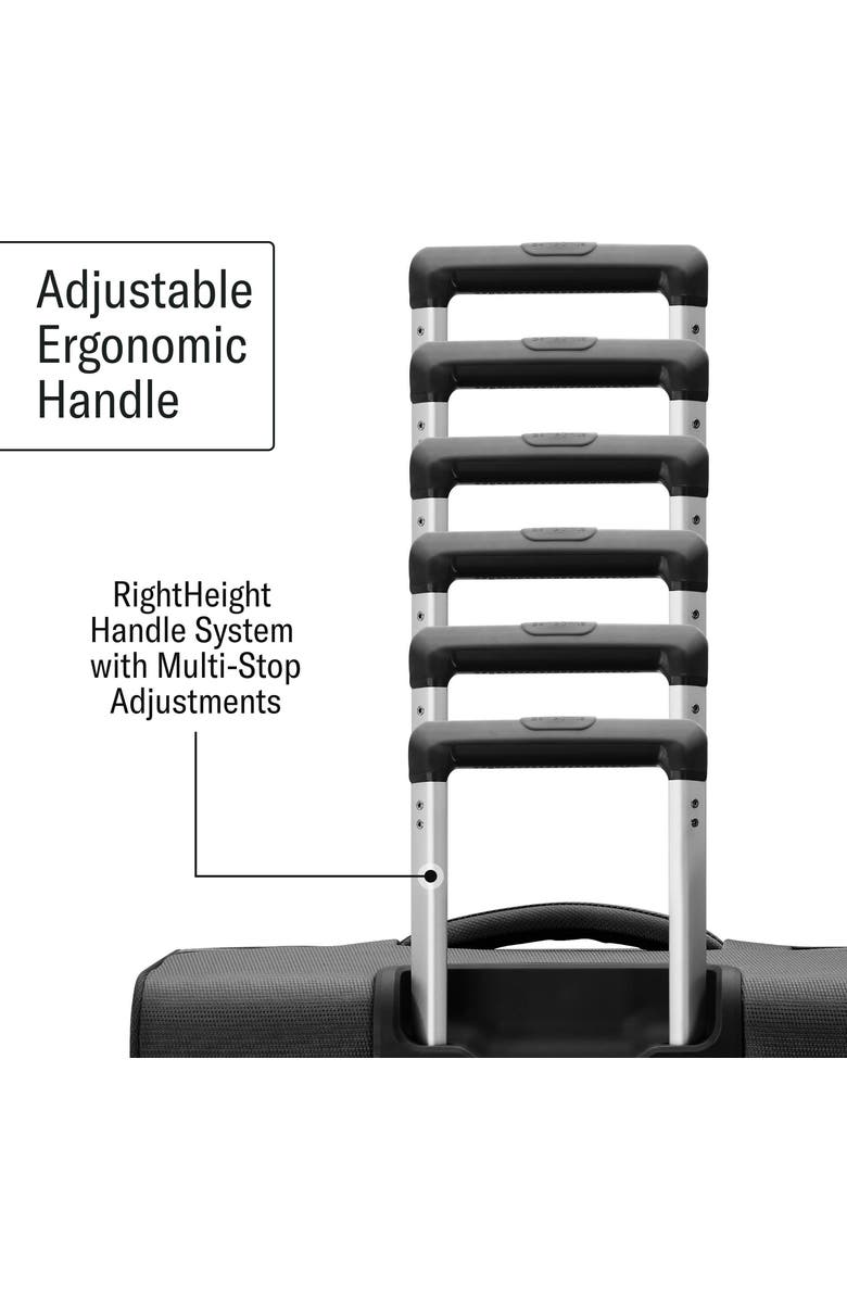 Samsonite UpLIFT Carry-On 20-Inch Lightweight Softside Expandable Spinner, Alternate, color, Black