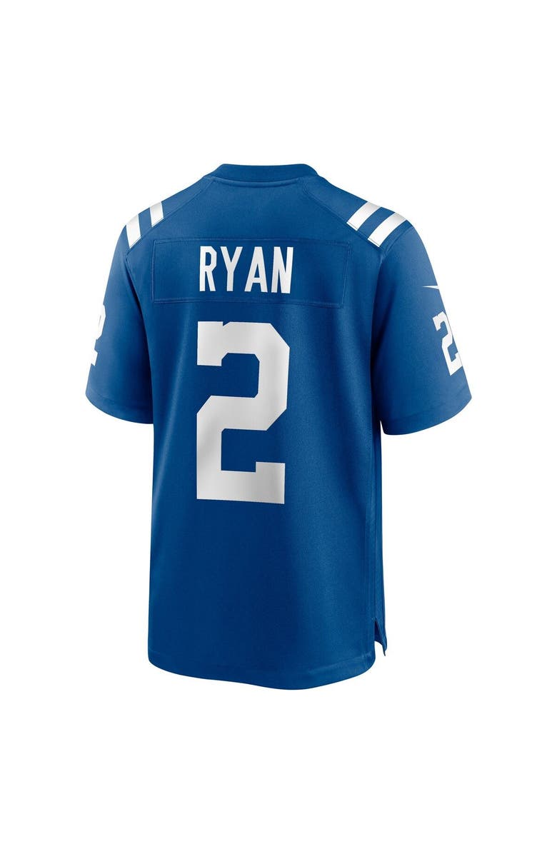 Nike Men's Nike Matt Ryan Royal Indianapolis Colts Game Jersey, Alternate, color, 