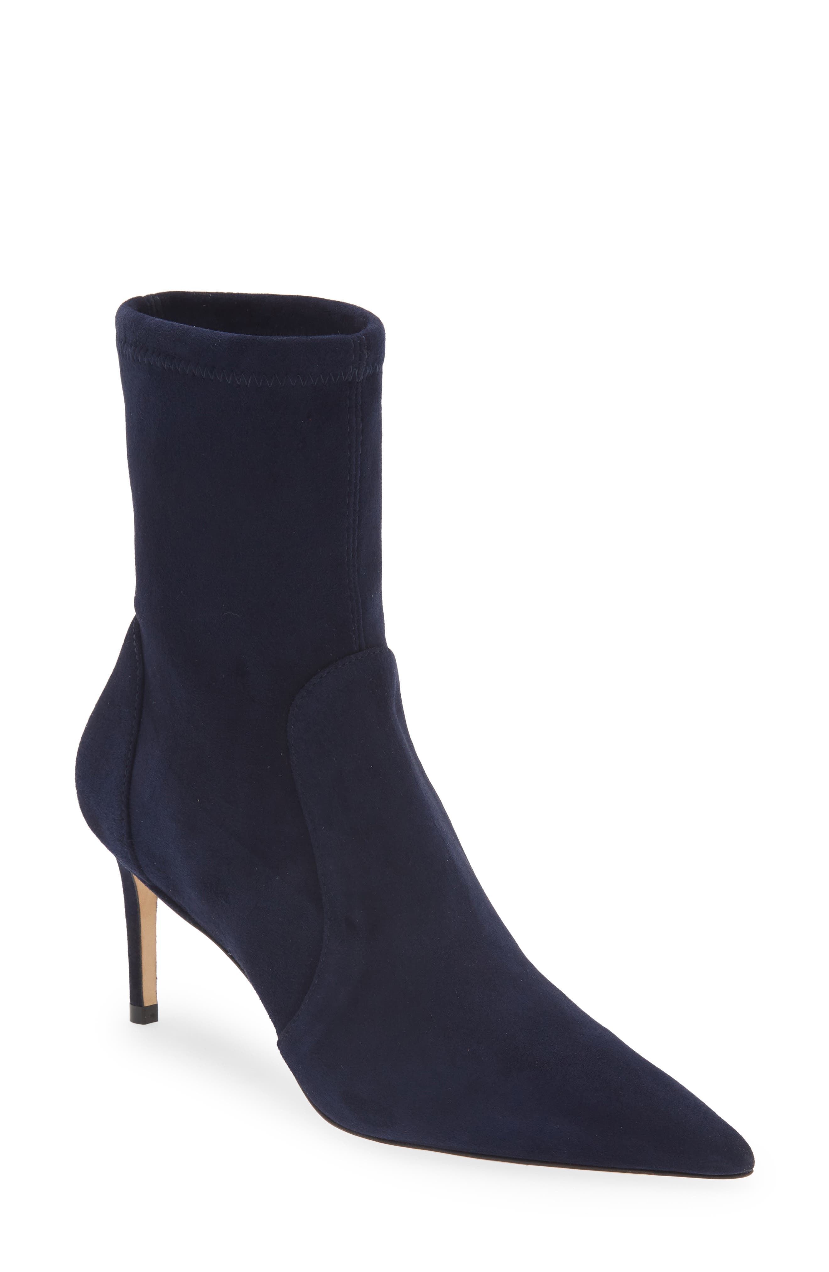 Stuart 75 Sock Bootie, Main, color, NICE BLUE