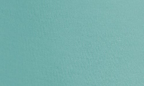 Natori Bliss Bare Stretch Cotton Thong In Green