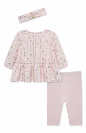 Kids' Bow Tunic, Leggings & Headband 3-Piece Set