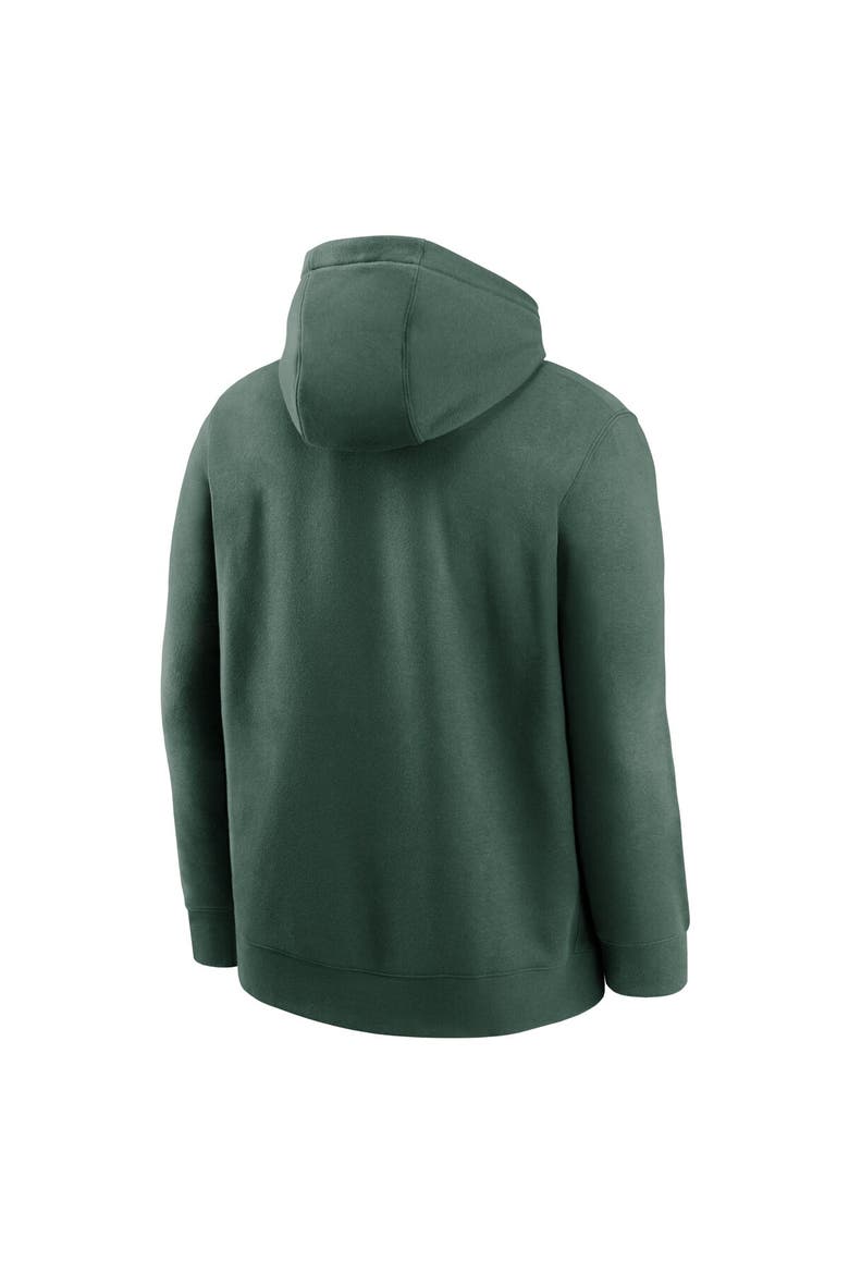 Men's Nike Green Green Bay Packers Club Logo Pullover Hoodie, Alternate, color, Green
