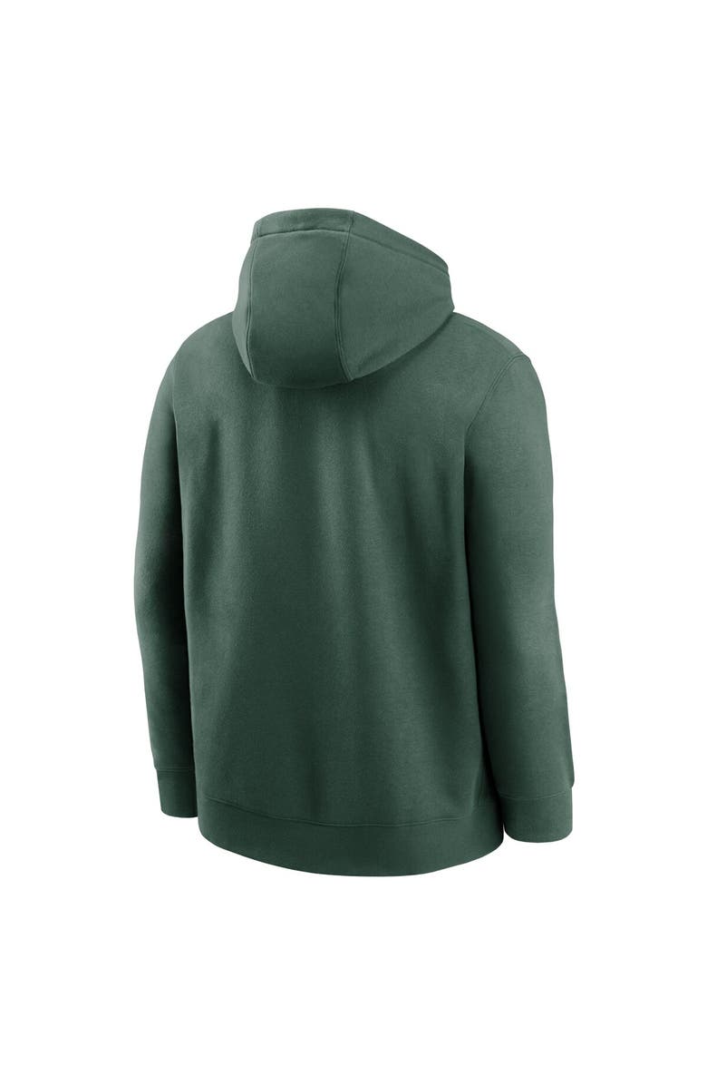 Nike Men's Nike Green Green Bay Packers Club Logo Pullover Hoodie, Alternate, color, Green