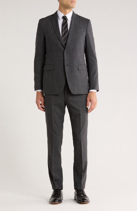 Weave Wool Blend Suit (Regular, Short, Long & Big)