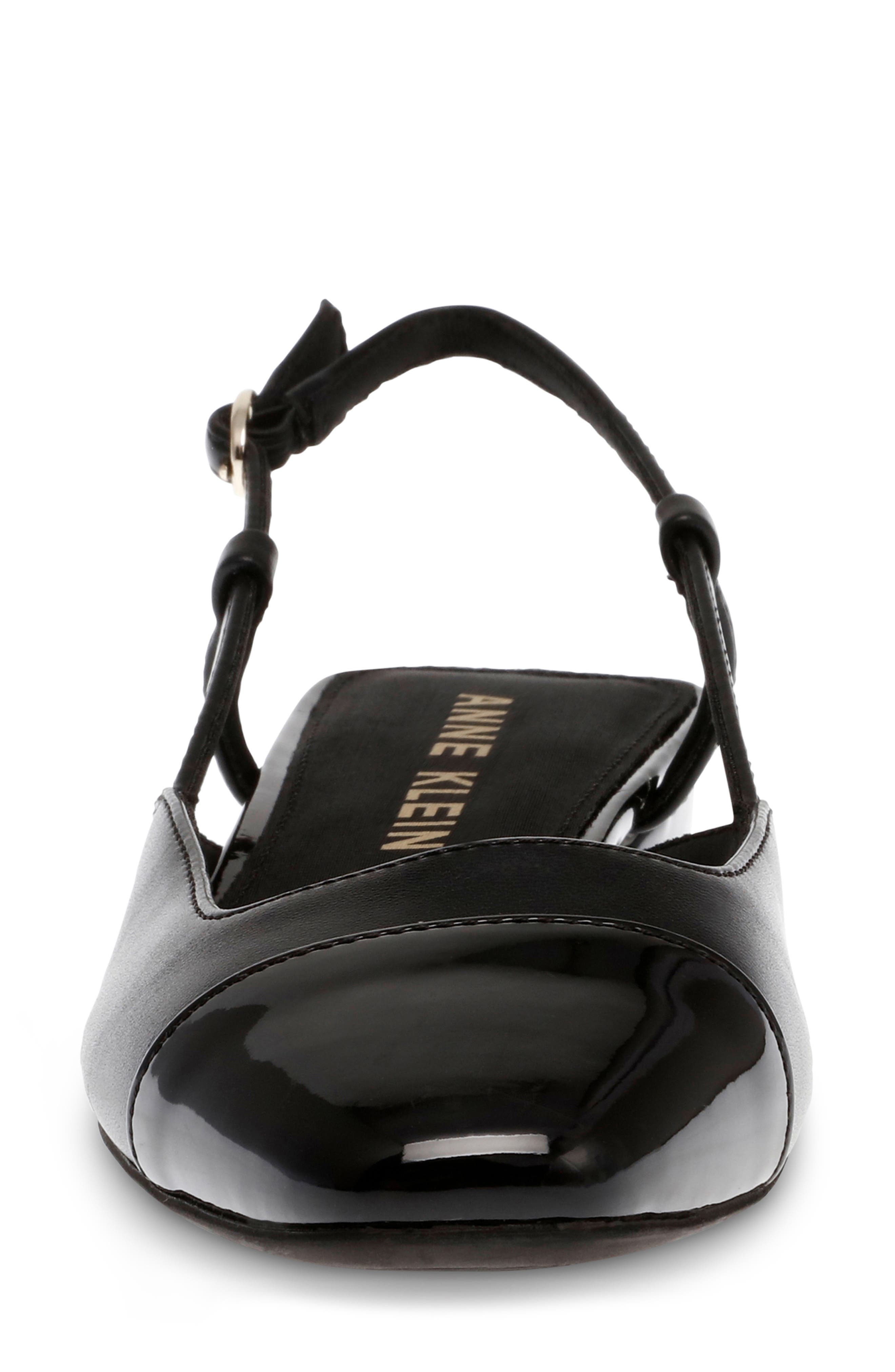 Anne Klein Caigan Slingback Cap Toe Pump, Alternate, color, 