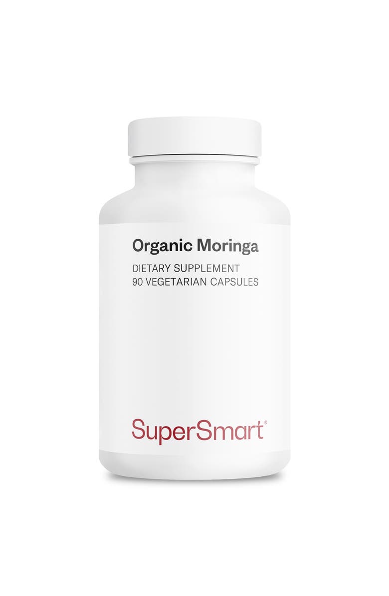 SuperSmart Organic Moringa 1500mg, Main, color, NO COLOR