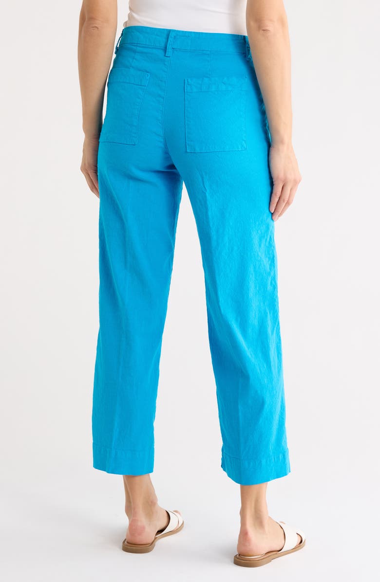 Frank & Eileen Wide Leg Pants, Alternate, color, Azul