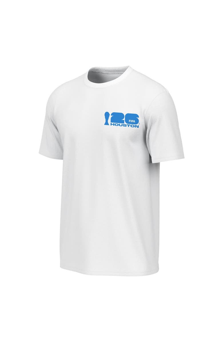 Outerstuff Men's Outerstuff White 2026 FIFA World Cup Houston Host City Poster Graphic T-Shirt, Alternate, color, White