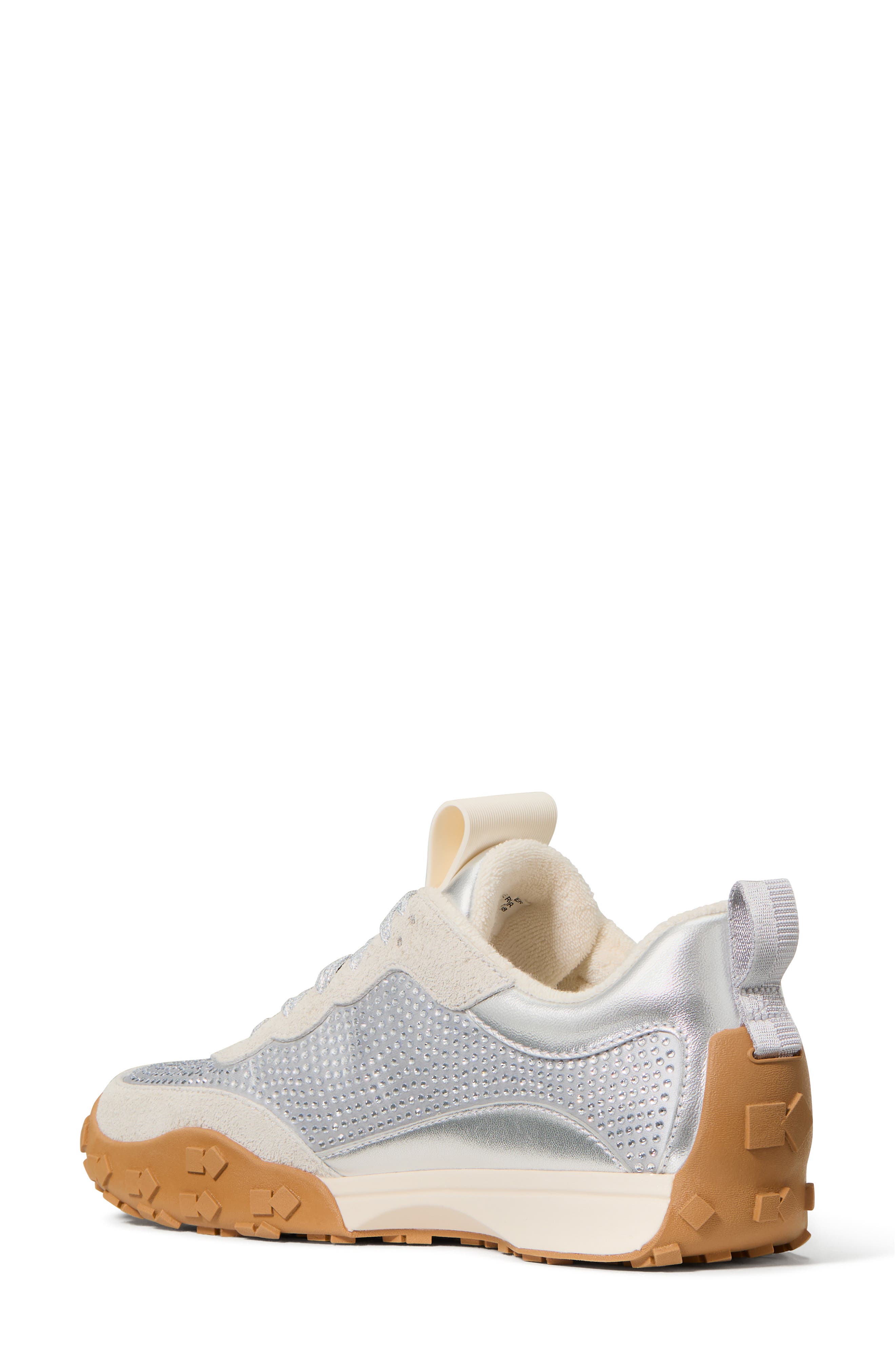 Kate Spade New York k as in kate sneaker, Alternate, color, Silver